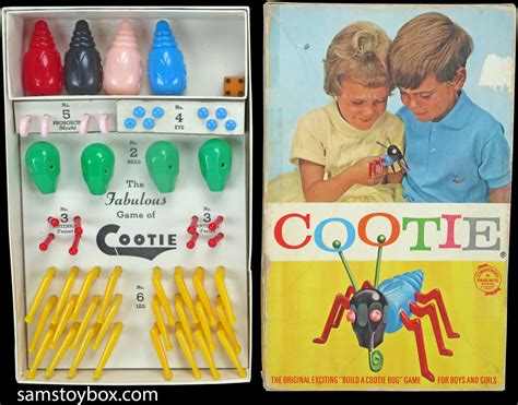 original cootie game|cootie bug 1960.